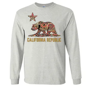 California Republic Paisley Long Sleeve Shirt