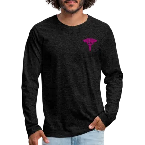 Critical Nurse Flag Men's Premium Long Sleeve T-Shirt (CK1837)