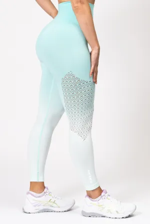Ella Ombre Scrunch Bum Leggings Mint