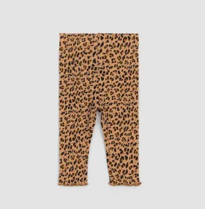 Miles the Label Leopard Print Capri Legging