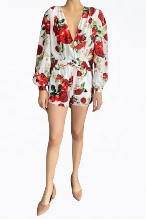 ROSIE FLORAL-PRINT CREPE SHORTS